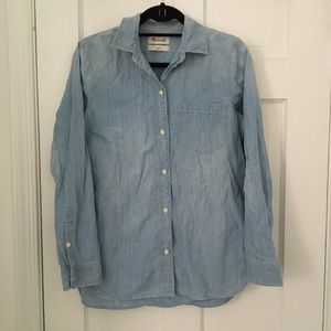 Madewell ex-boyfriend shirt